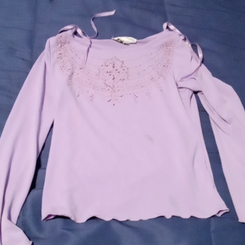 Purple  shirt